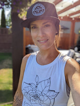 Load image into Gallery viewer, Peony Ladies’ Muscle Tank