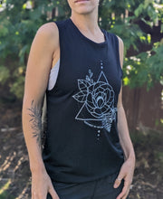 Load image into Gallery viewer, Bloom Ladies’ Muscle Tank