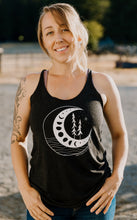 Load image into Gallery viewer, Moon Phases Women's Racerback Tank