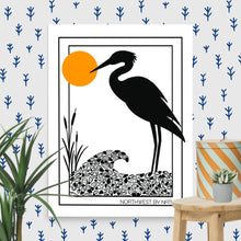 Load image into Gallery viewer, Heron Prints