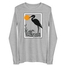 Load image into Gallery viewer, Heron Unisex Long Sleeve Tee