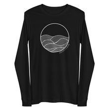 Load image into Gallery viewer, Circle Waves Unisex Long Sleeve Tee