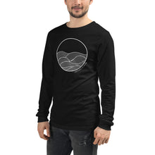 Load image into Gallery viewer, Circle Waves Unisex Long Sleeve Tee