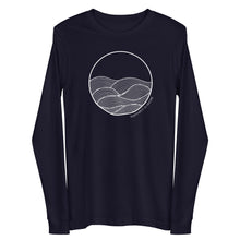 Load image into Gallery viewer, Circle Waves Unisex Long Sleeve Tee