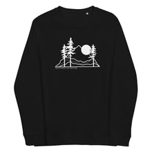 Load image into Gallery viewer, I'd Hike That Unisex Organic Raglan Crewneck Sweater