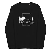 Load image into Gallery viewer, Stawamus Chief Unisex Organic Raglan Crewneck Sweatshirt
