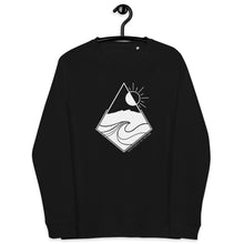 Load image into Gallery viewer, Sea to Sky Unisex Organic Raglan Crewnecks Sweatshirt