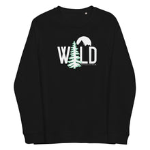 Load image into Gallery viewer, WILD Unisex Organic Raglan Crewneck Sweater