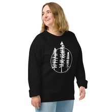 Load image into Gallery viewer, 3 Sisters Unisex Organic Raglan Crewneck Sweater