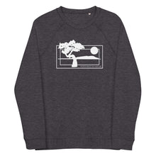 Load image into Gallery viewer, Hornby Arbutus Unisex Organic Raglan Crewneck Sweater