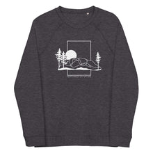 Load image into Gallery viewer, Stawamus Chief Unisex Organic Raglan Crewneck Sweatshirt