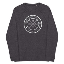 Load image into Gallery viewer, Circle Logo Unisex Organic Raglan Crewneck Sweater