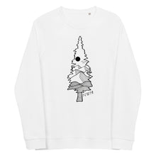Load image into Gallery viewer, West Coast Tree Unisex Organic Raglan Crewneck Sweater