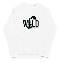 Load image into Gallery viewer, WILD Unisex Organic Raglan Crewneck Sweater