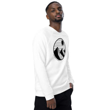 Load image into Gallery viewer, 3 Peaks Unisex Organic Raglan Crewneck Sweater