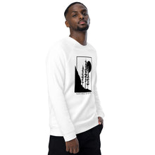 Load image into Gallery viewer, Rocky Shores Unisex Organic Raglan Crewneck Sweater