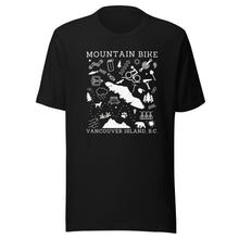 Load image into Gallery viewer, Mountain Bike Vancouver Island Unisex T-shirt