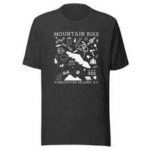 Load image into Gallery viewer, Mountain Bike Vancouver Island Unisex T-shirt