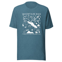 Load image into Gallery viewer, Mountain Bike Vancouver Island Unisex T-shirt