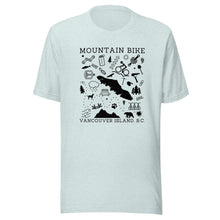 Load image into Gallery viewer, Mountain Bike Vancouver Island Unisex T-shirt