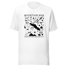 Load image into Gallery viewer, Mountain Bike Vancouver Island Unisex T-shirt