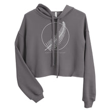 Load image into Gallery viewer, Western Sword Fern Crop Hoodie