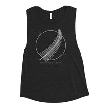 Load image into Gallery viewer, Western Sword Fern Ladies’ Muscle Tank