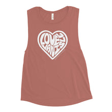 Load image into Gallery viewer, Love Van Isle Ladies’ Muscle Tank