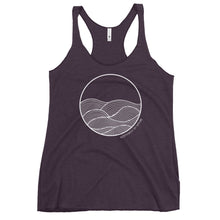 Load image into Gallery viewer, Circle Waves Women's Racerback Tank