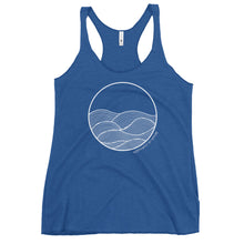 Load image into Gallery viewer, Circle Waves Women's Racerback Tank
