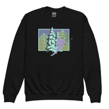 Load image into Gallery viewer, Powder Day Youth Crewneck Sweatshirt