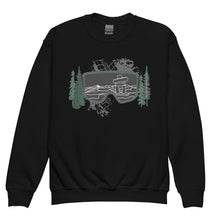 Load image into Gallery viewer, 7th Heaven Bike Youth Crewneck Sweatshirt