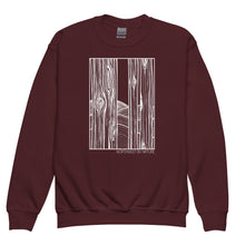 Load image into Gallery viewer, Through the Trees Youth Crewneck