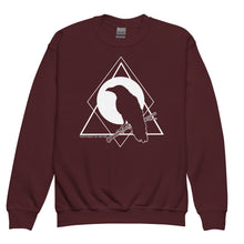 Load image into Gallery viewer, Raven Youth Crewneck