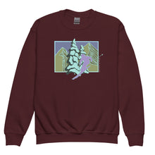 Load image into Gallery viewer, Powder Day Youth Crewneck Sweatshirt
