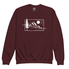 Load image into Gallery viewer, Mt. Albert Edward Youth Crewneck Sweatshirt