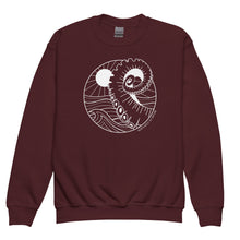 Load image into Gallery viewer, Giant Pacific Octopus Youth Crewneck Sweatshirt
