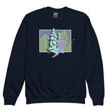 Load image into Gallery viewer, Powder Day Youth Crewneck Sweatshirt