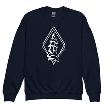 Load image into Gallery viewer, Snow Ghost Youth Crewneck Sweatshirt