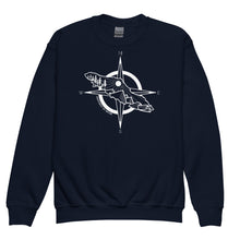 Load image into Gallery viewer, VI Compass Youth Crewneck Sweatshirt