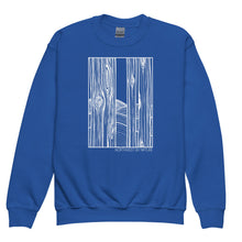 Load image into Gallery viewer, Through the Trees Youth Crewneck