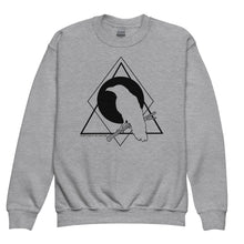 Load image into Gallery viewer, Raven Youth Crewneck