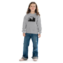 Load image into Gallery viewer, Storm Watching Youth Crewneck Sweatshirt