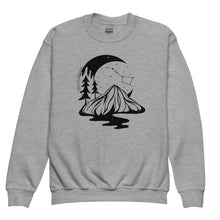 Load image into Gallery viewer, Starry Nights Youth Crewneck Sweatshirt