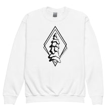 Load image into Gallery viewer, Snow Ghost Youth Crewneck Sweatshirt