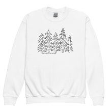 Load image into Gallery viewer, Forest Family Youth Crewneck Sweatshirt