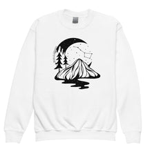 Load image into Gallery viewer, Starry Nights Youth Crewneck Sweatshirt