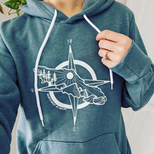 Load image into Gallery viewer, VI Compass Unisex Hoodie