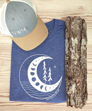Load image into Gallery viewer, Moon Phases Unisex T-shirt