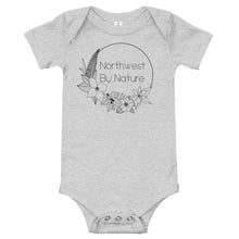 Load image into Gallery viewer, Flora of Vancouver Island baby onesie
